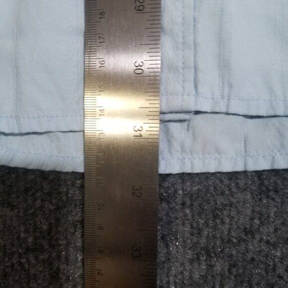 Consequence Shirt Mens XL Light Blue Long Sleeve Button Up Paisley Flip Cuff - Picture 7 of 8